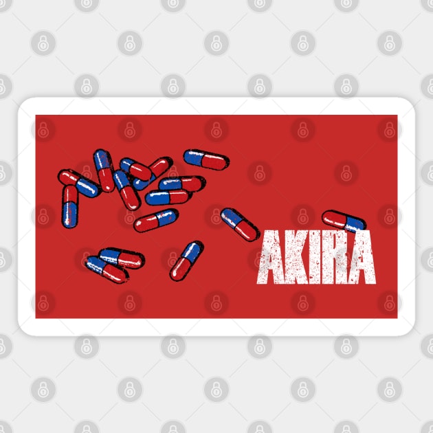 Akira Capsules Magnet by huckblade